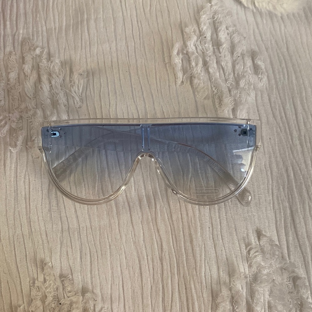 Blue sunglasses